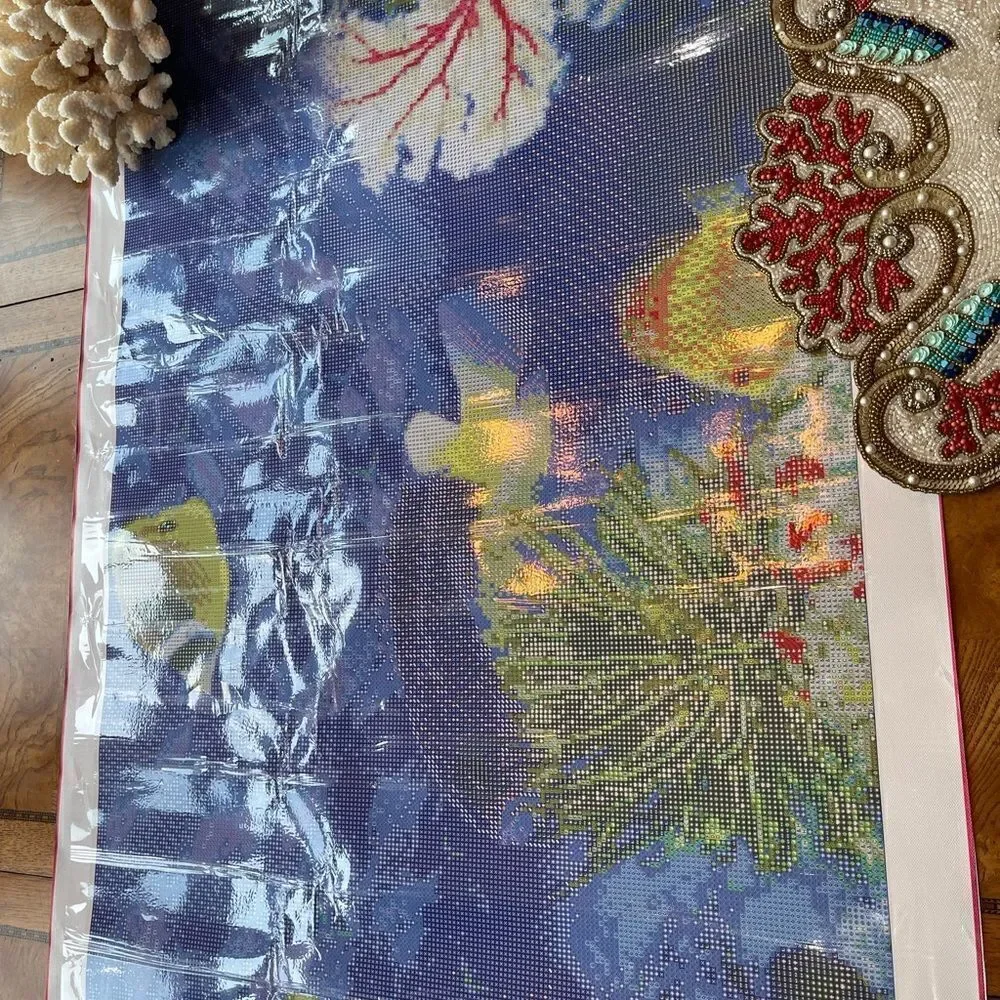 ACQUARIUM DIAMOND Painting 180 cm long!